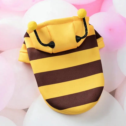 Bee Small Pet Hoodie