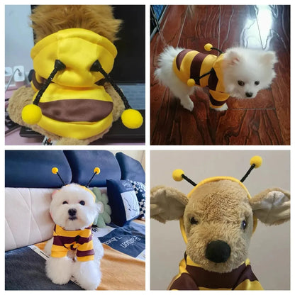 Bee Small Pet Hoodie