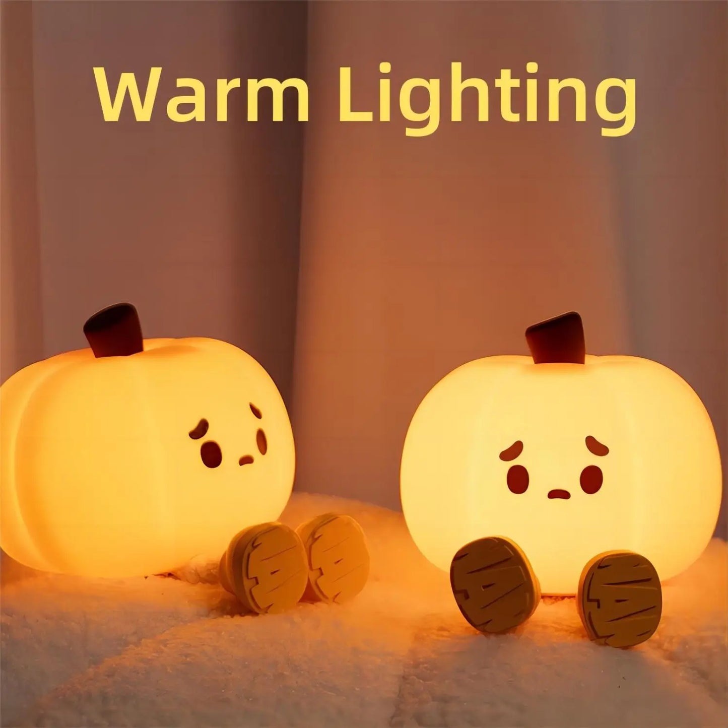 PumpkinGlow Night Light