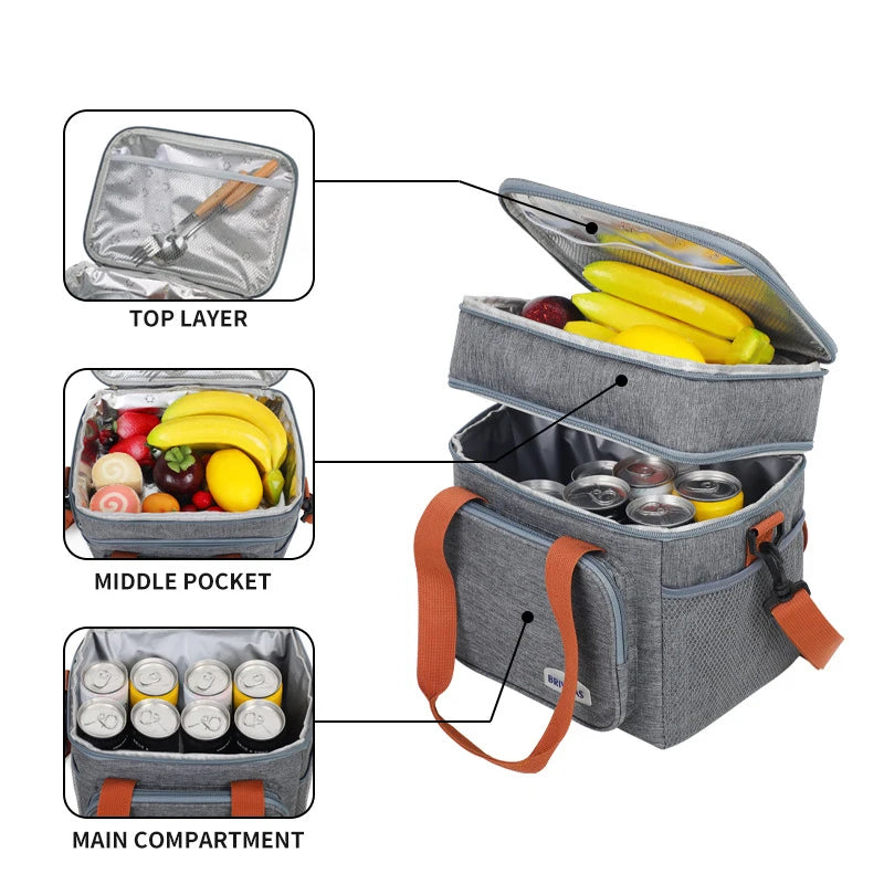 ChillMate Double Layer Lunch Bag