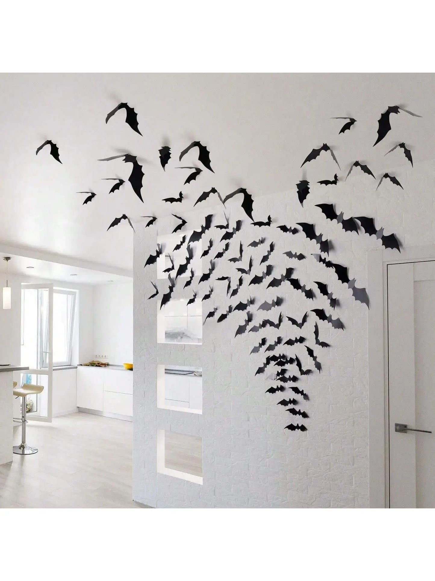 BatSwarm 3D Halloween Wall Decor