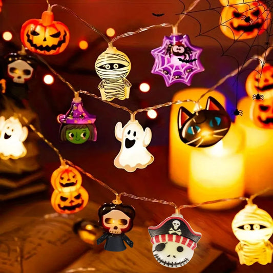 SpookGlow LED String Lights