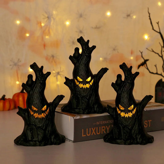 Halloween Ghost Tree LED Glow Lights