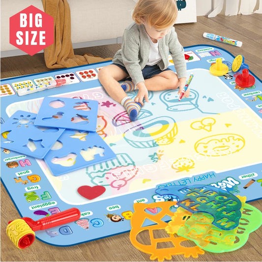 Water Doodle Mat - Reusable Fun for Kids