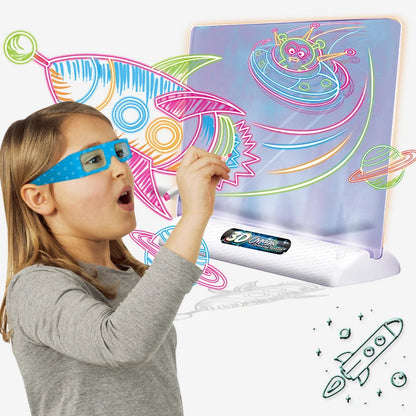 3D LED Kids Drawing Pad