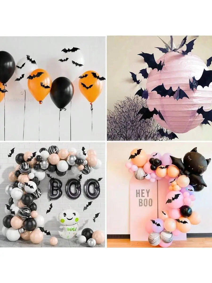 BatSwarm 3D Halloween Wall Decor