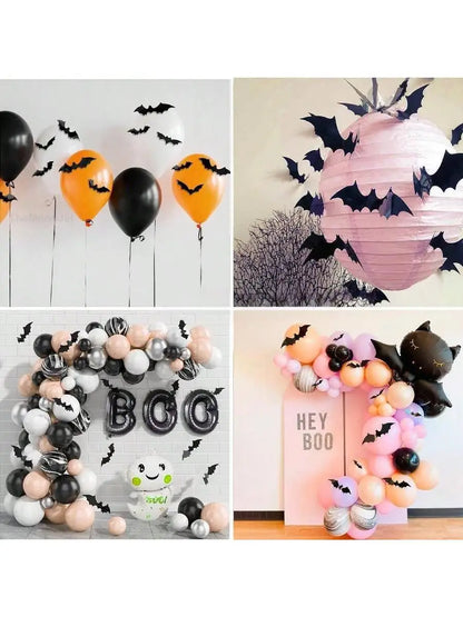 BatSwarm 3D Halloween Wall Decor